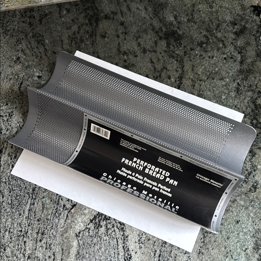 Chicago Metallic Perforated French Bread Pan
